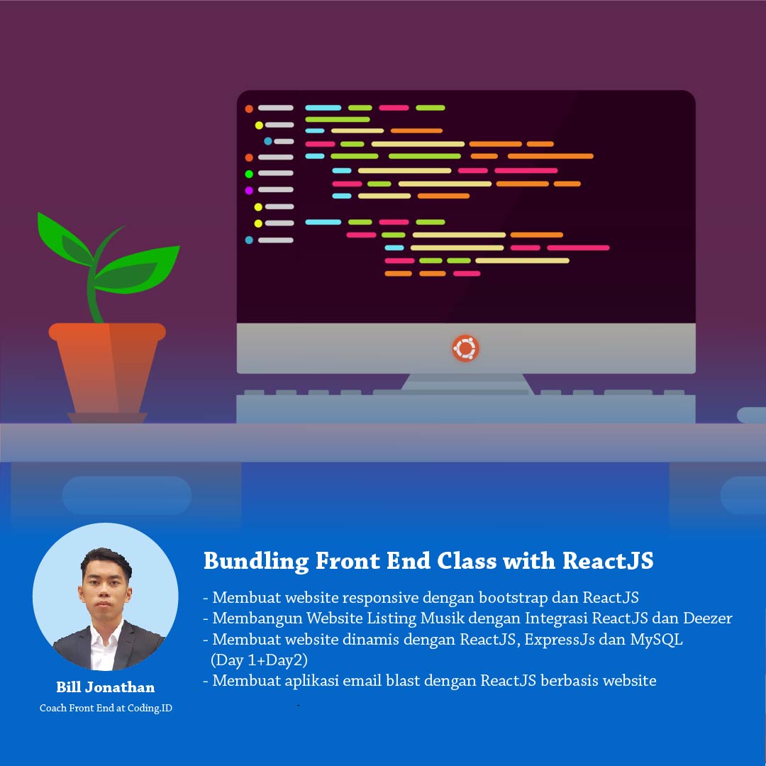 Bundling Front End Class With ReactJS (5 Class)